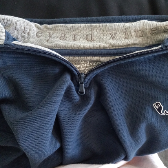 Vineyard Vines XL (18) kids Navy long sleeve Jersey pullover - Picture 4 of 8